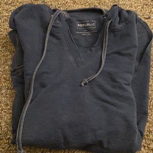 For the Republic Navy Blue Long Sleeve